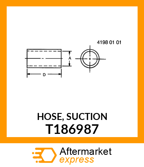 HOSE, SUCTION T186987