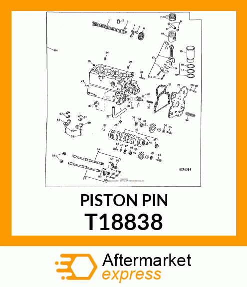 PISTON PIN T18838