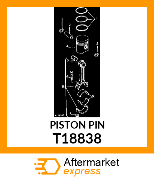 PISTON PIN T18838