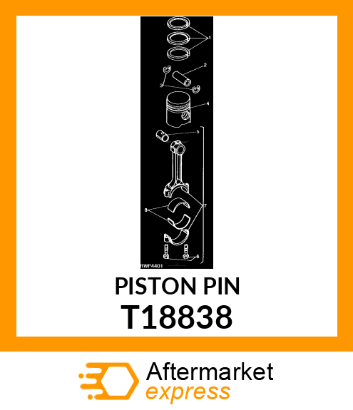 PISTON PIN T18838