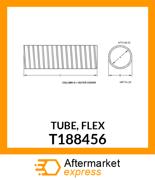 TUBE, FLEX T188456