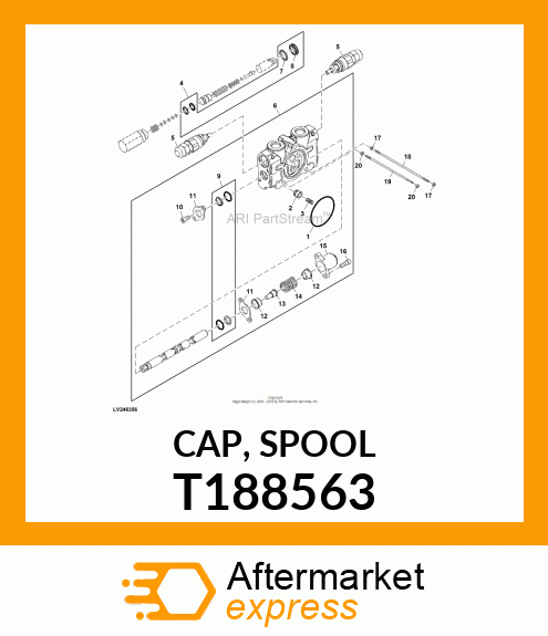 CAP, SPOOL T188563