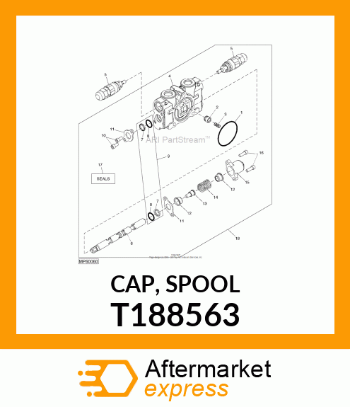 CAP, SPOOL T188563