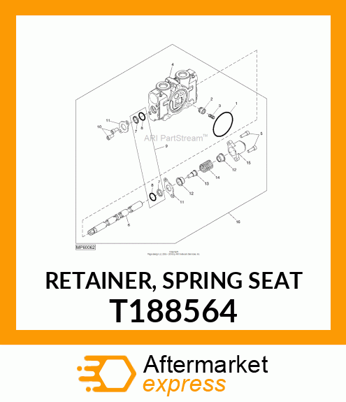 RETAINER, SPRING SEAT T188564