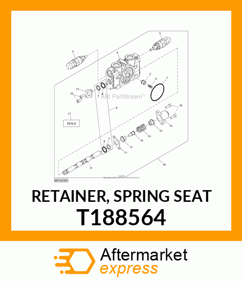 RETAINER, SPRING SEAT T188564