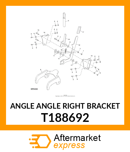 ANGLE ANGLE RIGHT BRACKET T188692