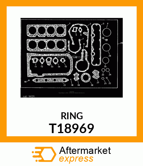 GASKET NOZZLE T18969