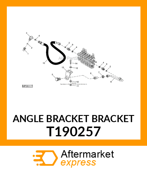 ANGLE BRACKET BRACKET T190257