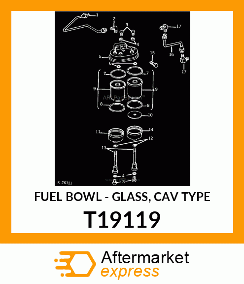 SEDIMENT BOWL T19119