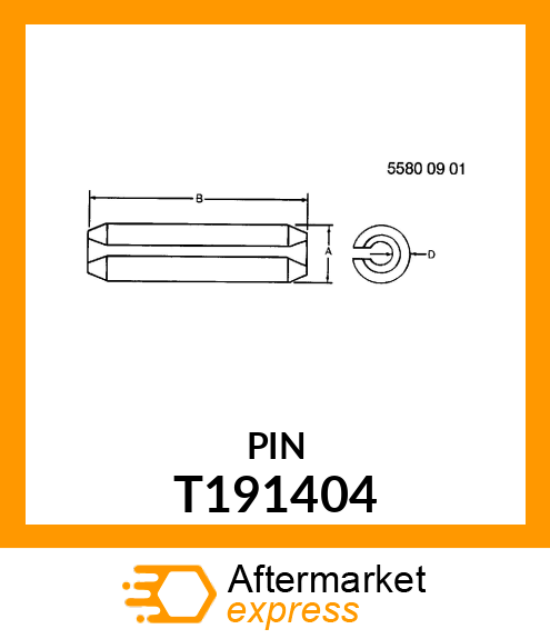 SPRING PIN T191404