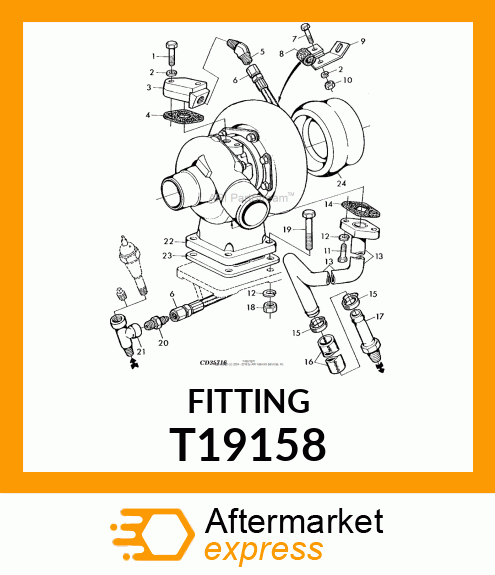 TEE FITTING T19158