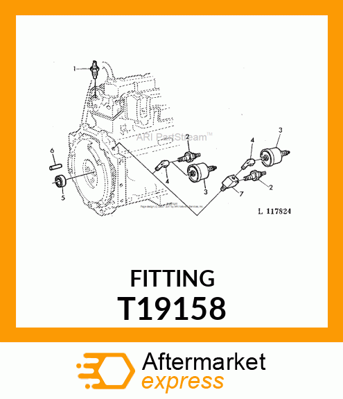 TEE FITTING T19158