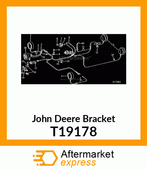 BRACKET,HEADLIGHT MOUNTING T19178