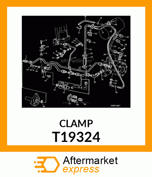 CLAMP ,HOSE T19324