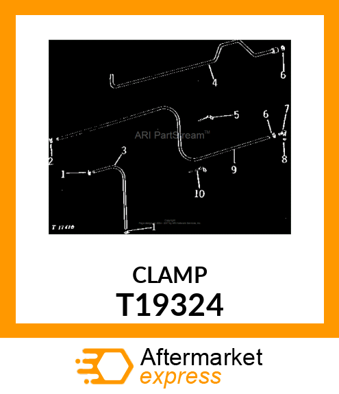 CLAMP ,HOSE T19324