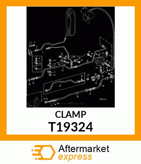 CLAMP ,HOSE T19324