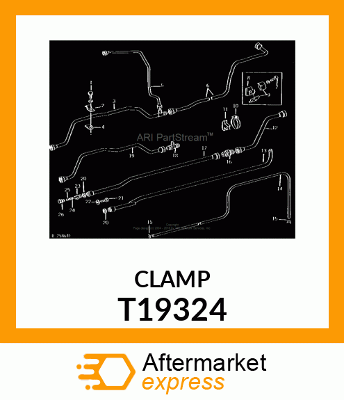 CLAMP ,HOSE T19324