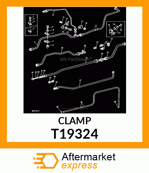 CLAMP ,HOSE T19324