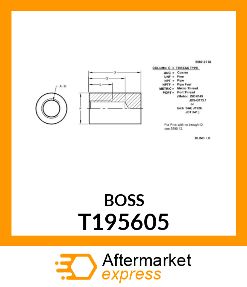 BOSS T195605