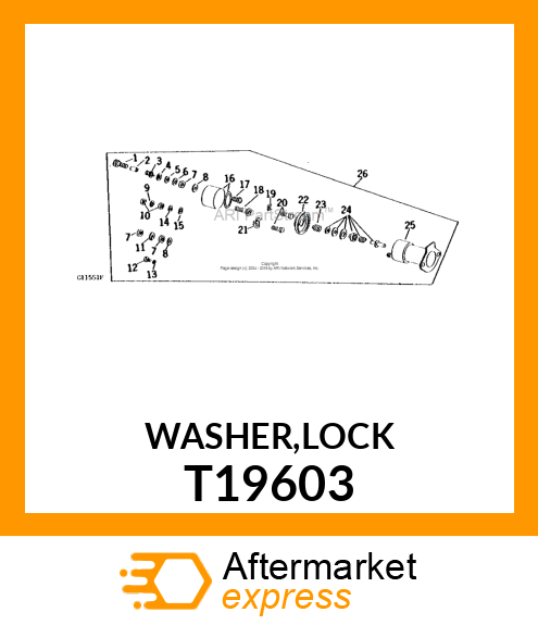 WASHER,LOCK T19603