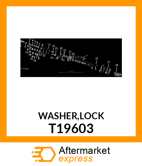 WASHER,LOCK T19603