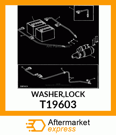 WASHER,LOCK T19603