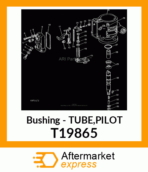 Bushing - TUBE,PILOT T19865