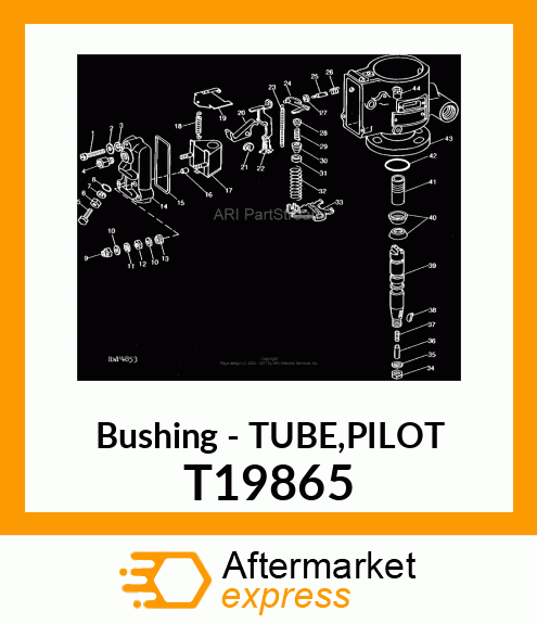 Bushing - TUBE,PILOT T19865