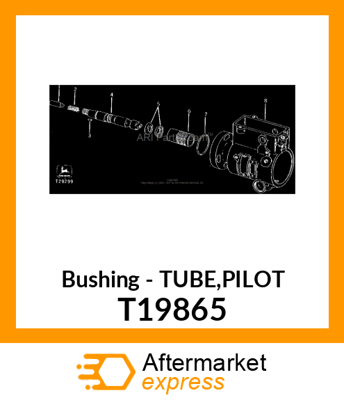 Bushing - TUBE,PILOT T19865