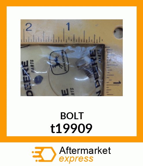 BOLT ,HEX HEAD T19909