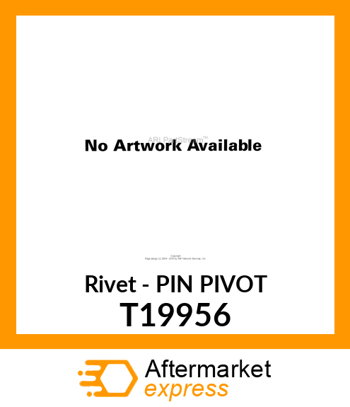 Rivet - PIN PIVOT T19956