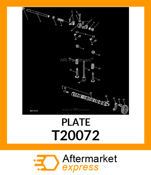 PLATE T20072