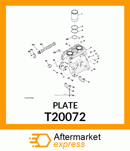 PLATE T20072