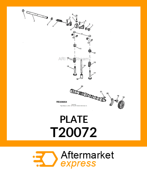 PLATE T20072