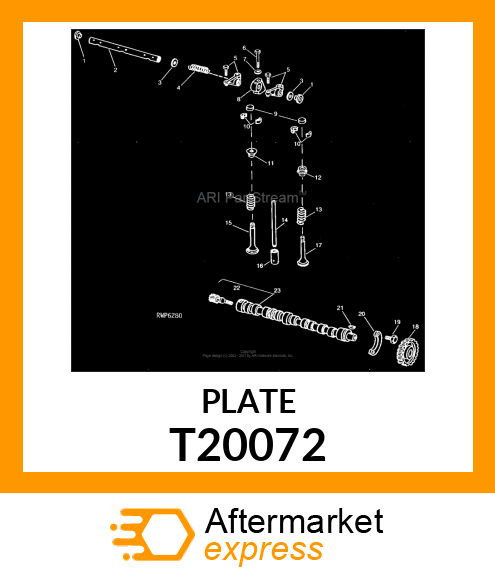 PLATE T20072