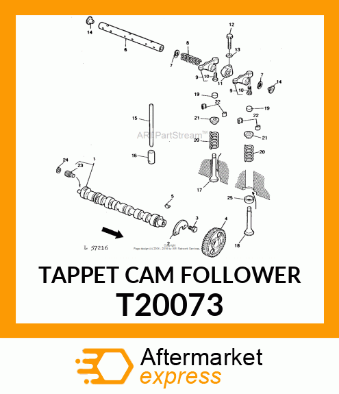 CAM FOLLOWER T20073