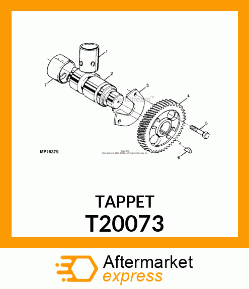 CAM FOLLOWER T20073