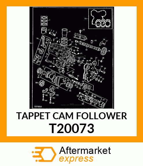 CAM FOLLOWER T20073