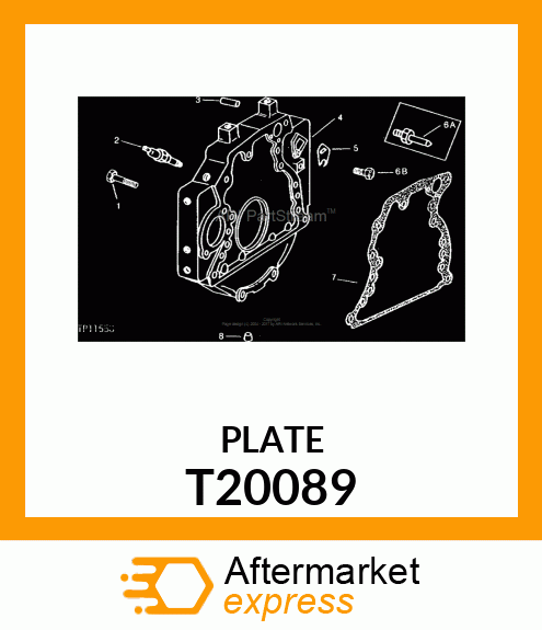 COVER,TIMING HOLE T20089