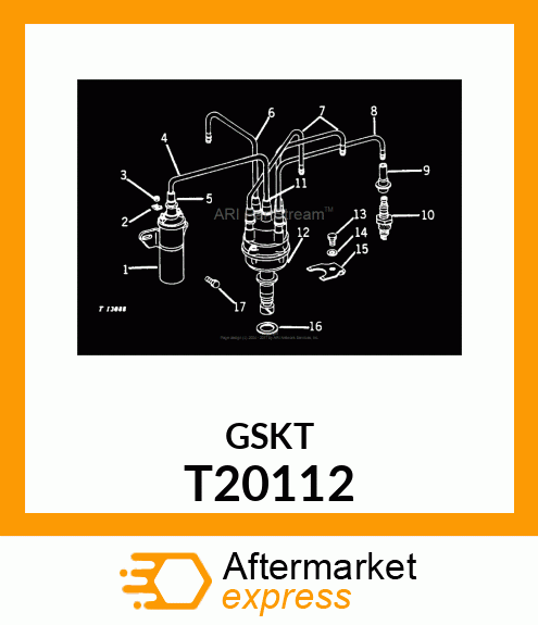 GASKET,DISTRIBUTOR T20112