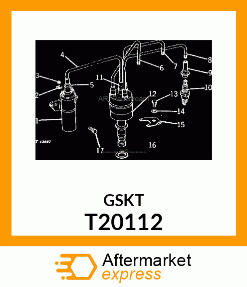 GASKET,DISTRIBUTOR T20112