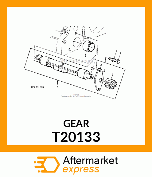 GEAR,BALANCER T20133