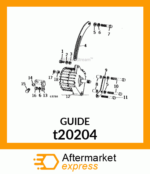 STRAP, ALTERNATOR ADJUSTING t20204