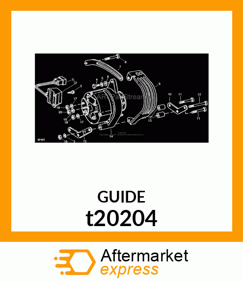 STRAP, ALTERNATOR ADJUSTING t20204