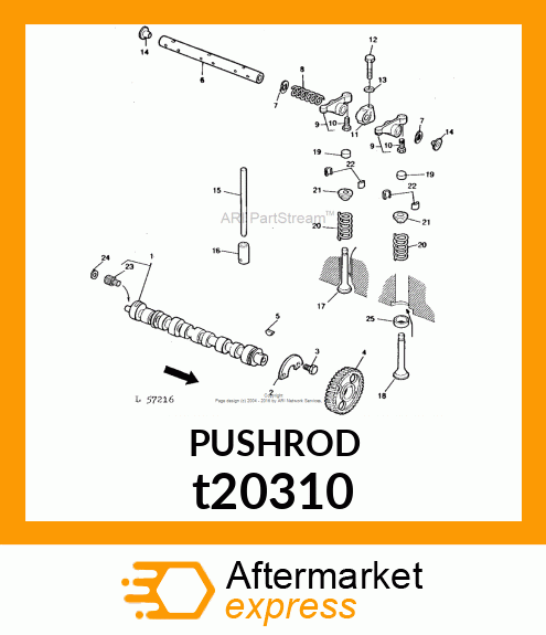 PUSHROD t20310