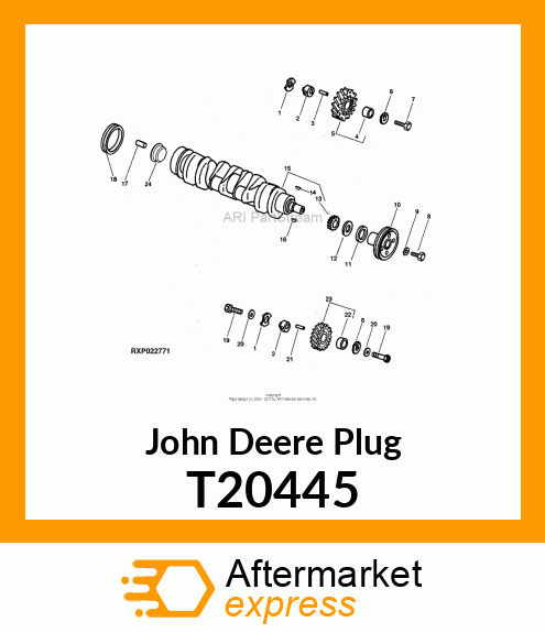 PLUG,THRUST T20445