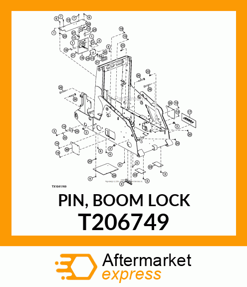 PIN, BOOM LOCK T206749