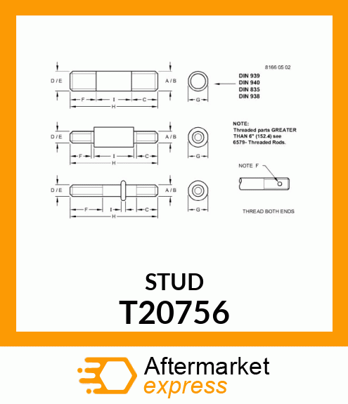 STUD T20756