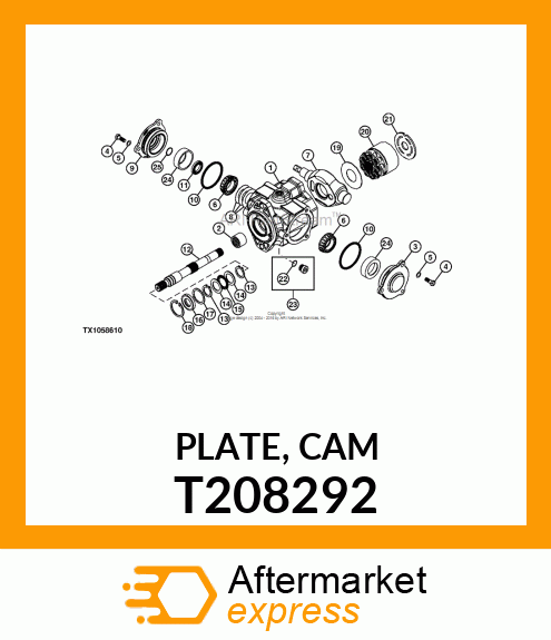 PLATE, CAM T208292