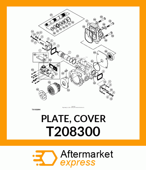 PLATE, COVER T208300